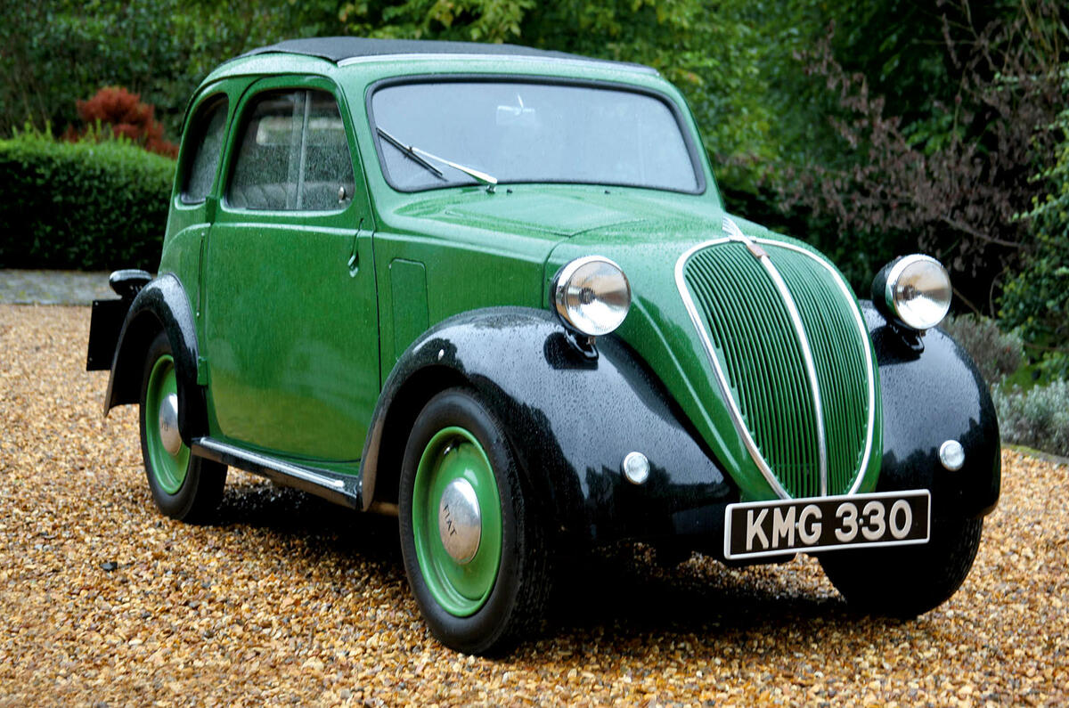 Fiat 500 front three quarter