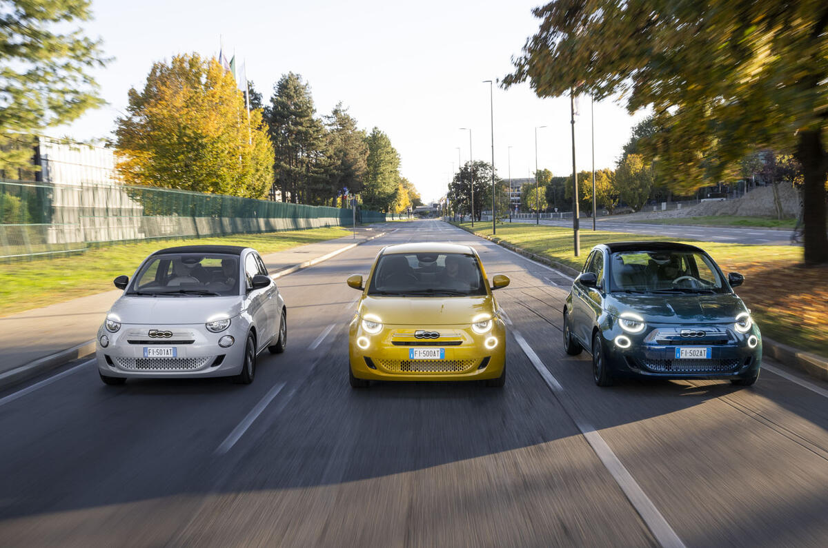 Fiat 500 Hybrid range (3)