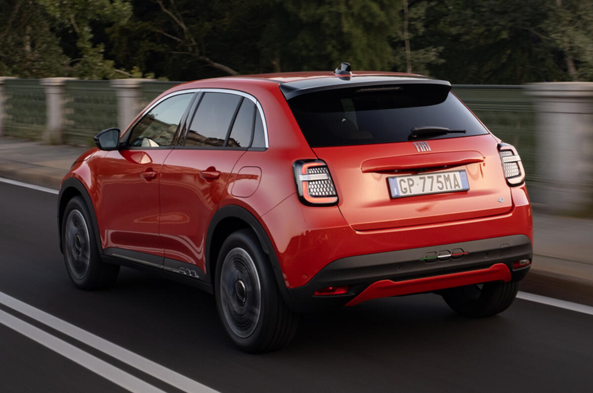 Fiat 600e rear Fiat 600e rear