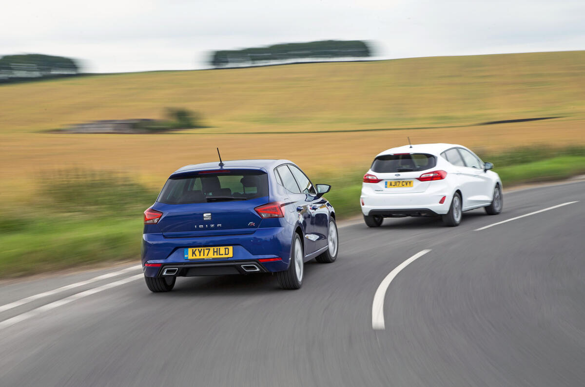 Ford Fiesta, Citröen C3, Kia Rio, Suzuki Swift, Renault Clio, Nissan Micra, Seat Ibiza, Mini One and Mazda 2