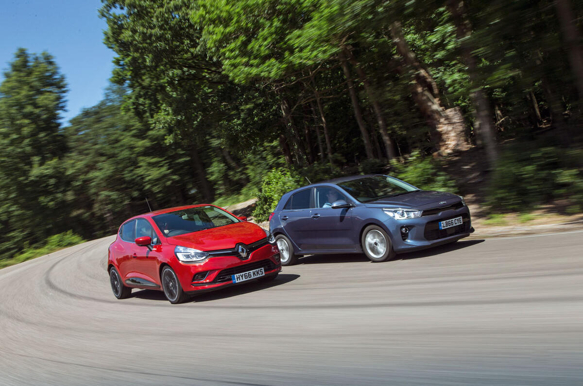 Ford Fiesta, Citröen C3, Kia Rio, Suzuki Swift, Renault Clio, Nissan Micra, Seat Ibiza, Mini One and Mazda 2