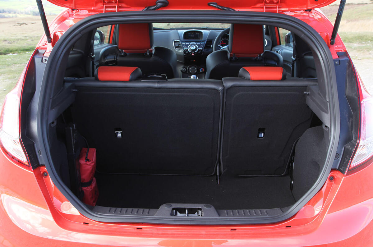 2012 Ford Fiesta ST road test - boot