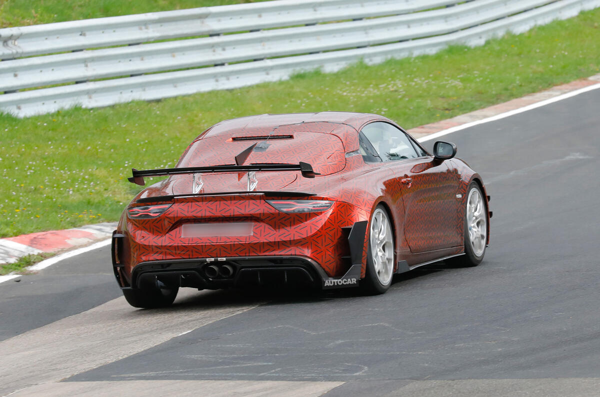 Final Alpine A110 rear lead Final Alpine A110 rear lead