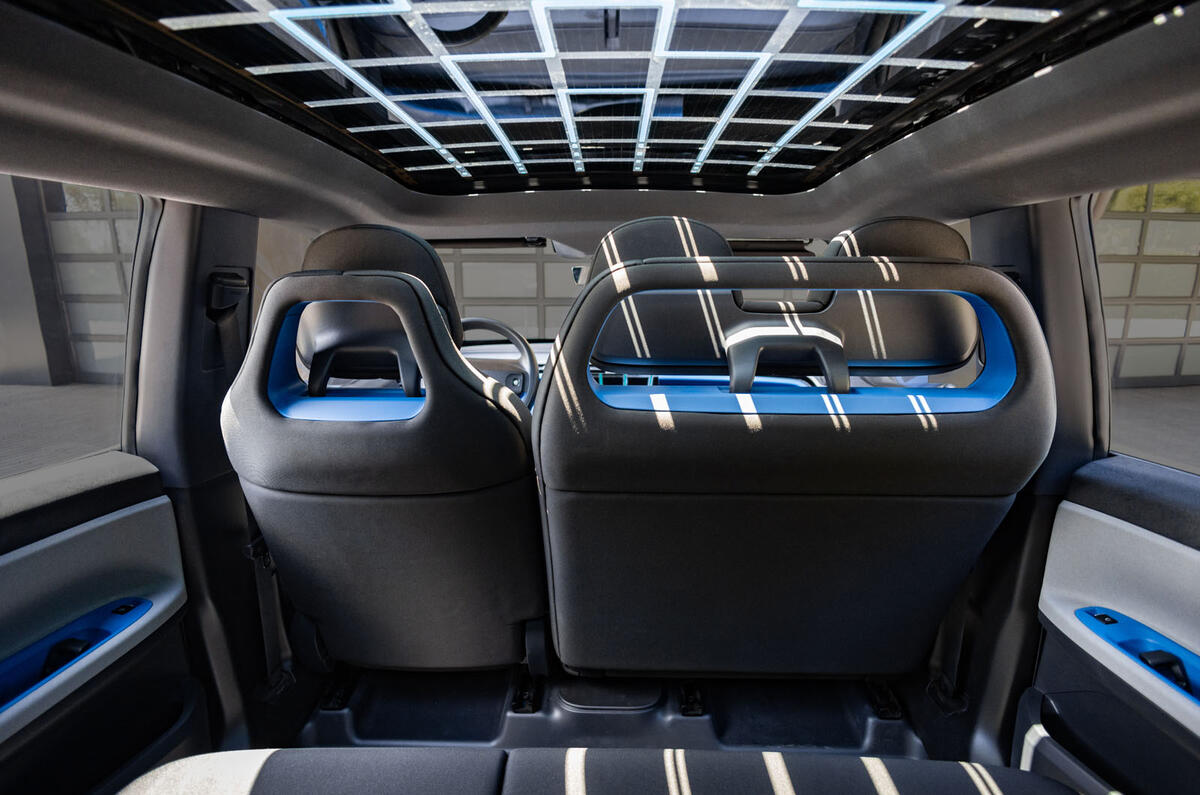 Fisker Pear interior back Fisker Pear interior back