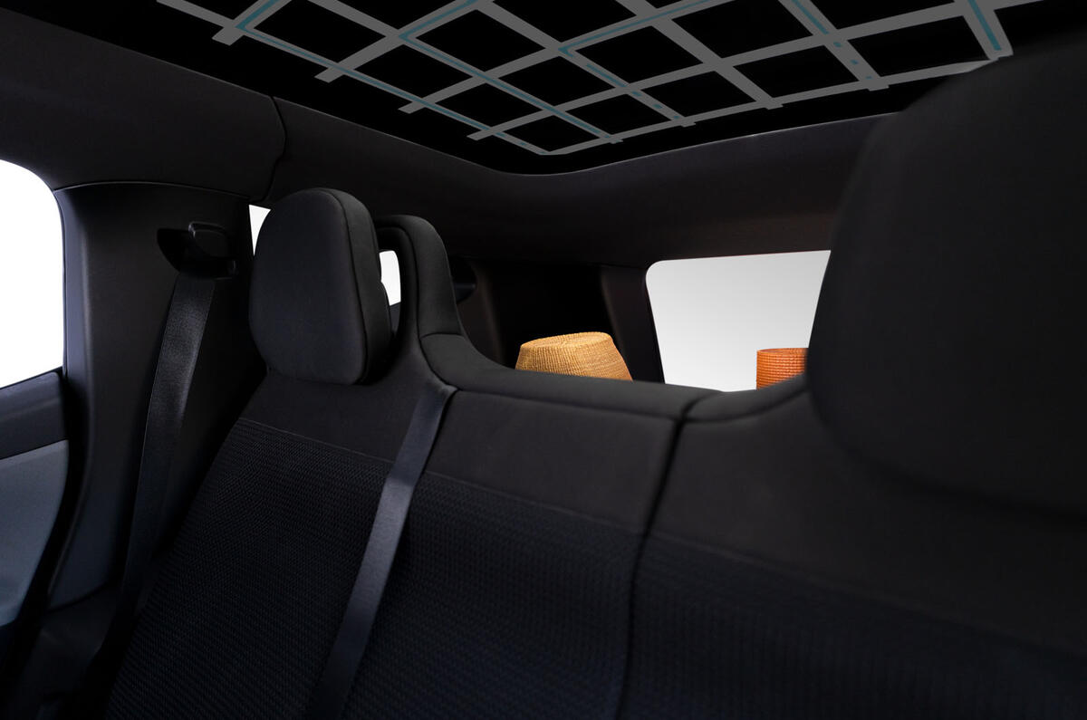 Fisker Pear rear seats Fisker Pear rear seats