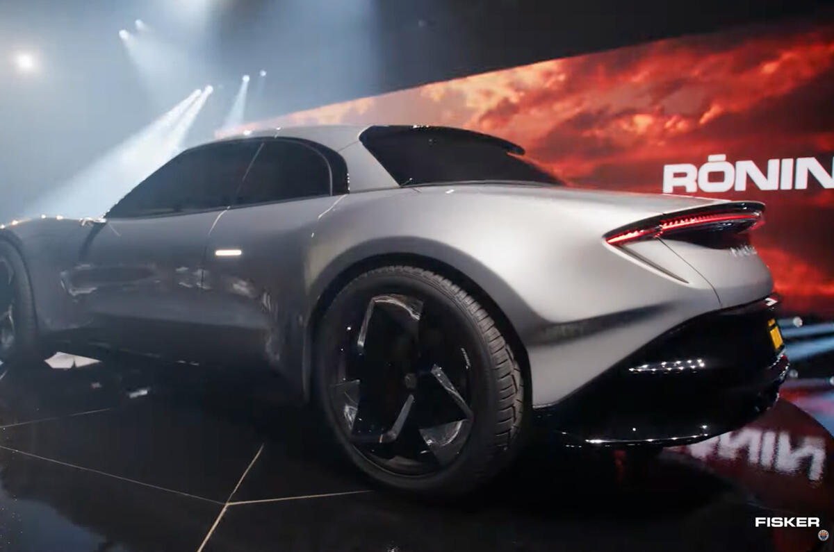 Fisker Ronin rear 3 4 Fisker Ronin rear 3 4