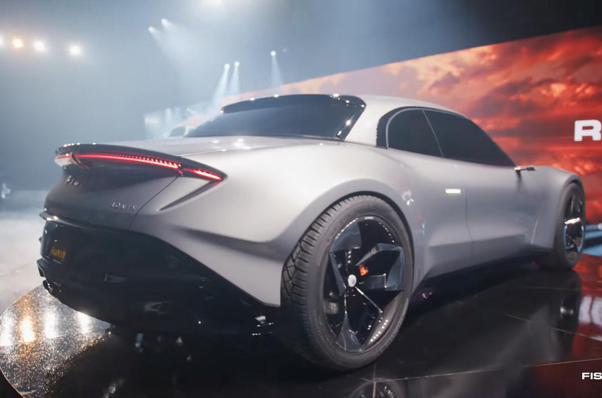 Fisker Ronin rear 3 4 right Fisker Ronin rear 3 4 right
