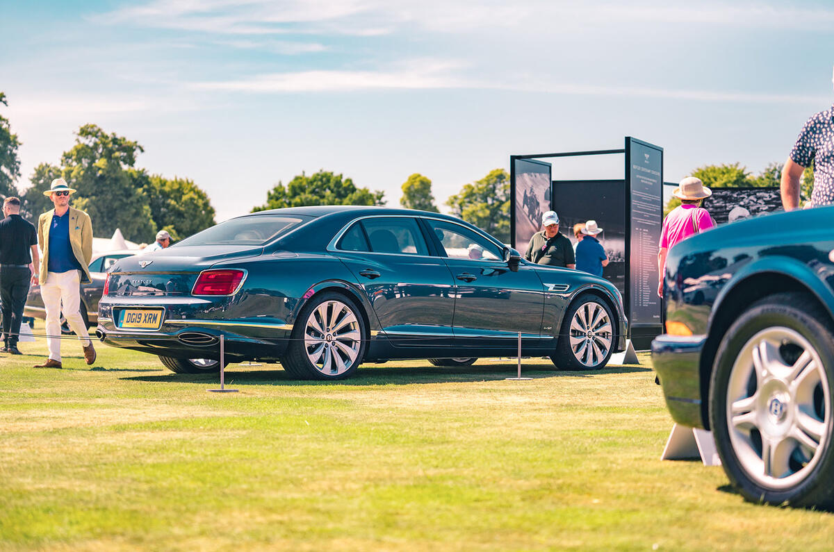Bentley Flying Spur 2019 at Goodwood 2019