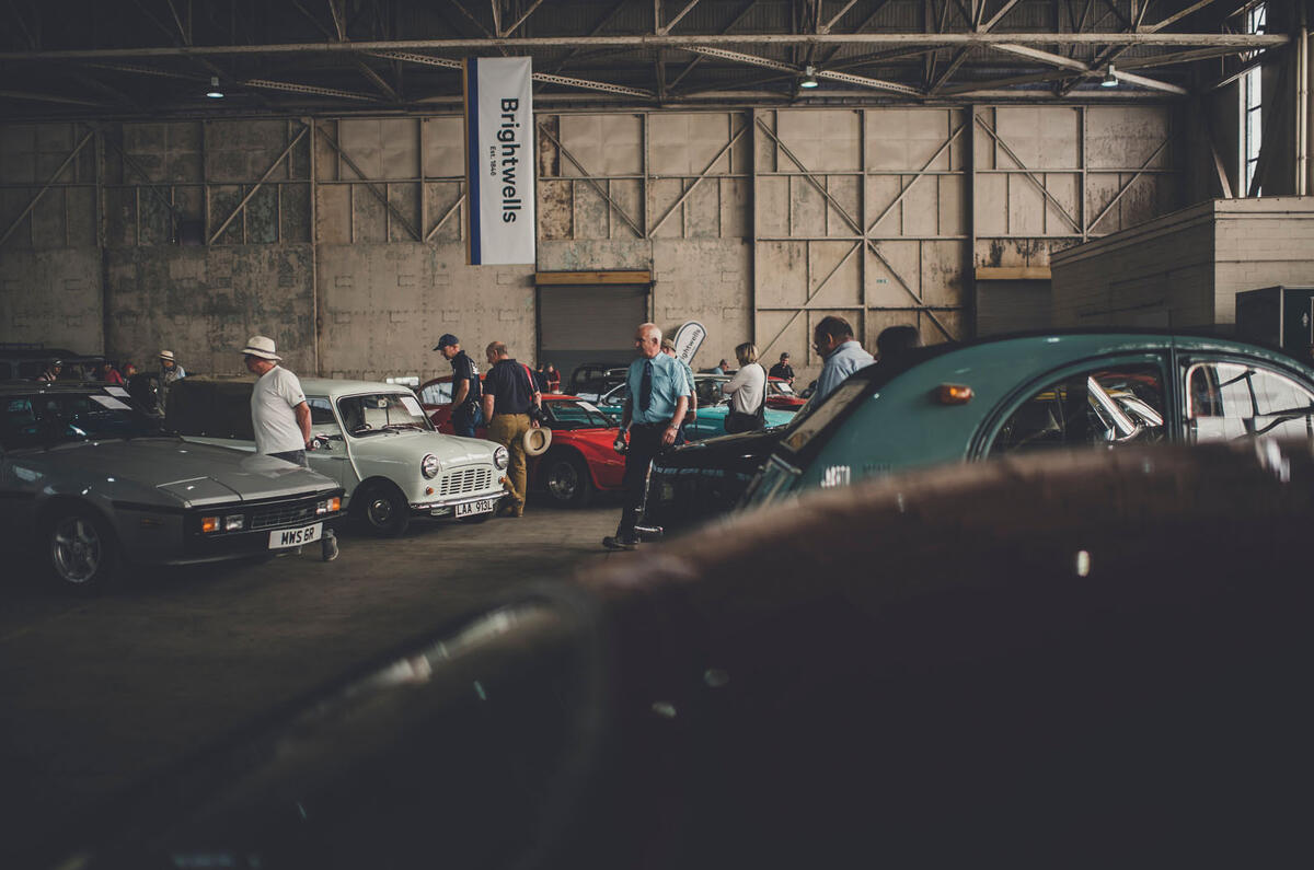 Bicester Heritage hangar
