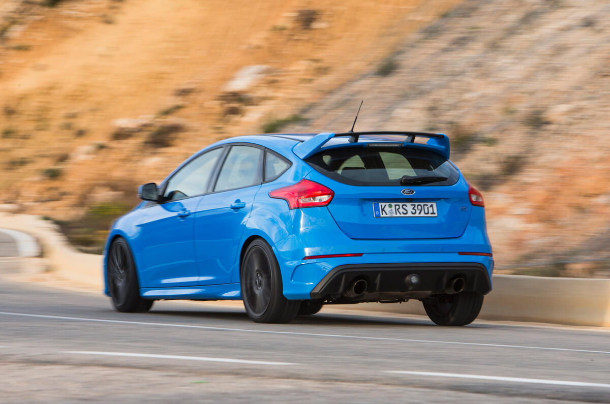 Ford Focus RS rear