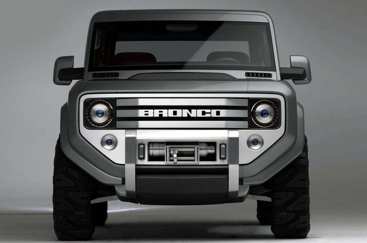 Ford Bronco SUV confirmed for 2020 production