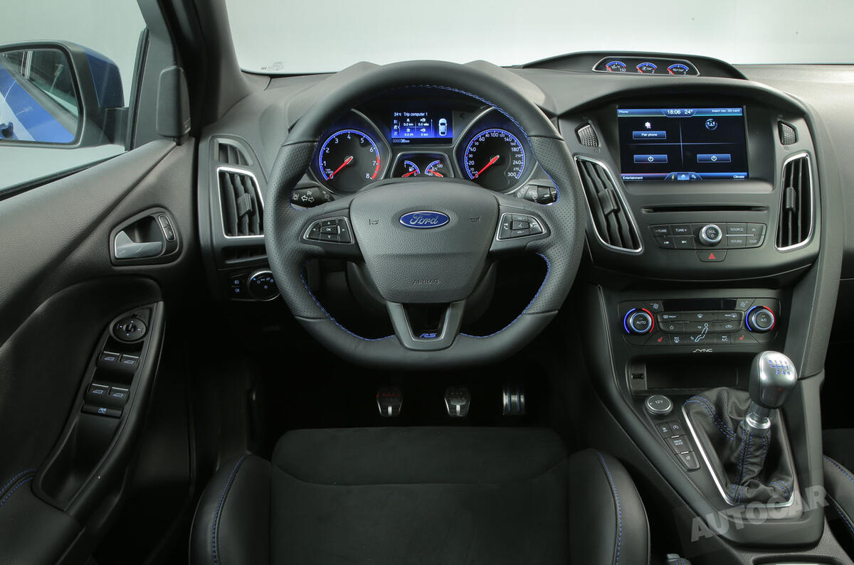 2016 Ford Focus RS interior