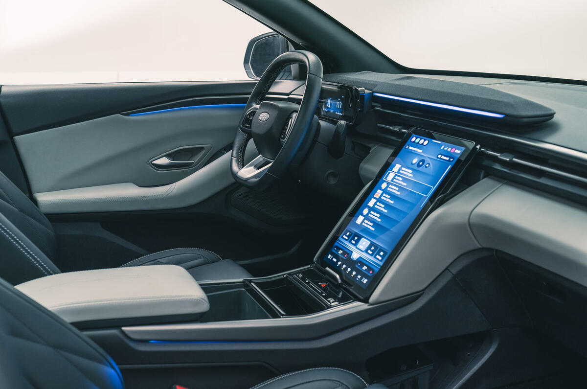 Ford Explorer studio shoot drivers seat and infotainment Ford Explorer studio shoot drivers seat and infotainment