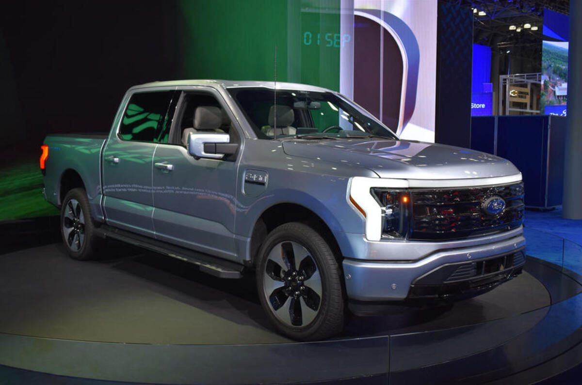 ford f 150 lightning new york show ford f 150 lightning new york show