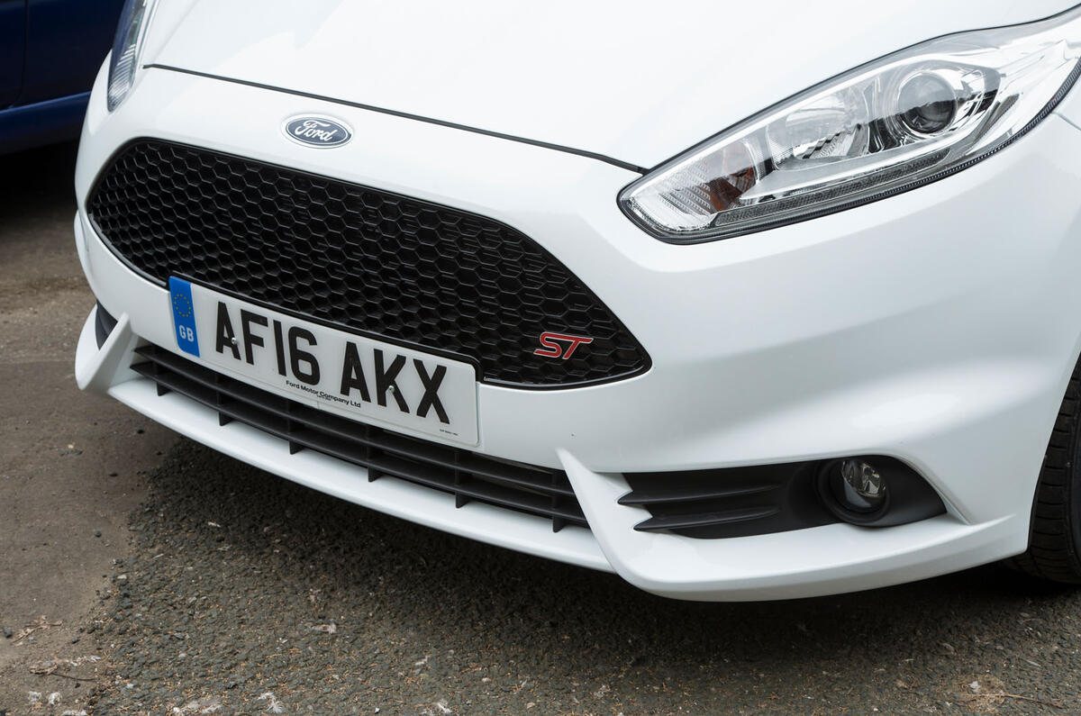 Ford Fiesta ST Mk7 front closeup Ford Fiesta ST Mk7 front closeup