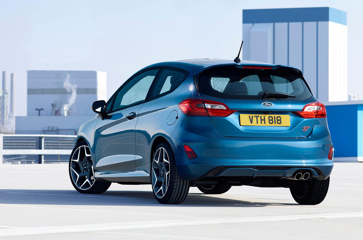 2017 Ford Fiesta ST back