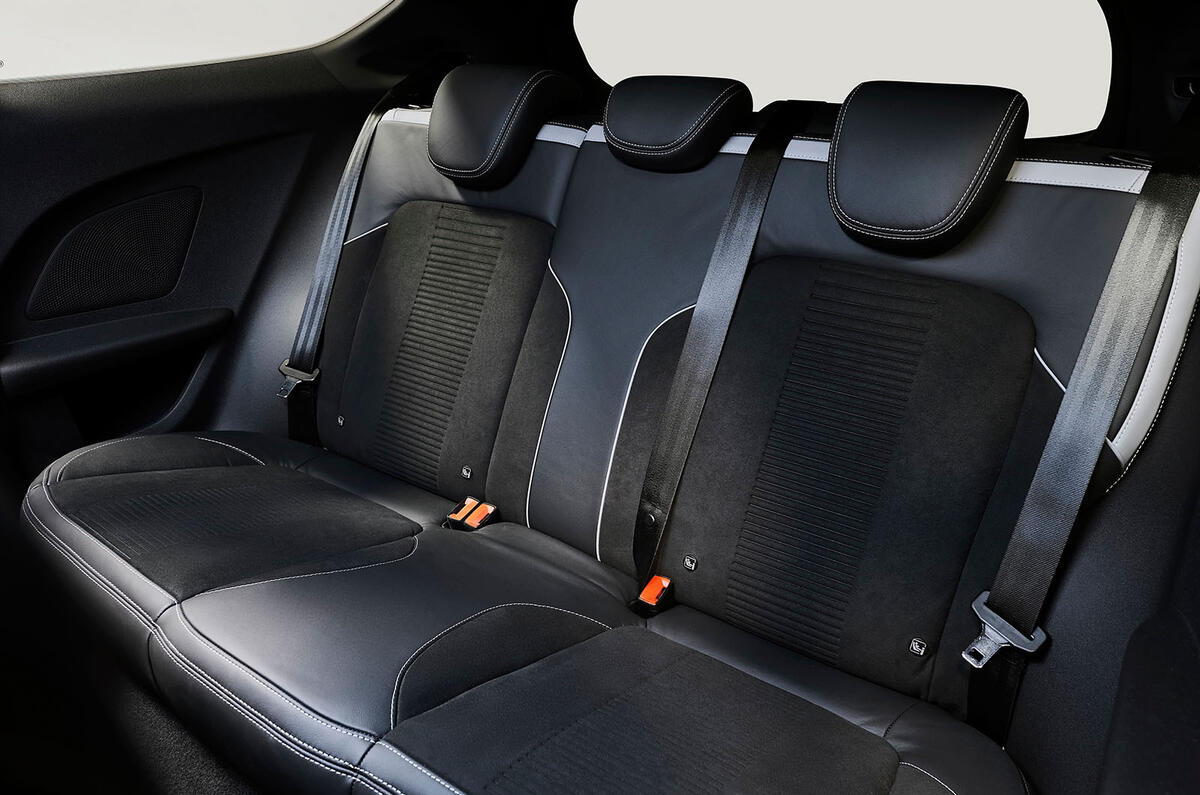 2017 Ford Fiesta ST back seats