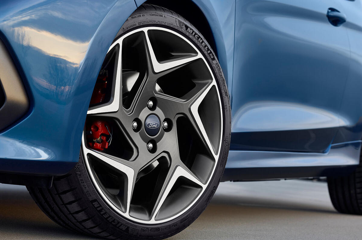 2017 Ford Fiesta ST wheels