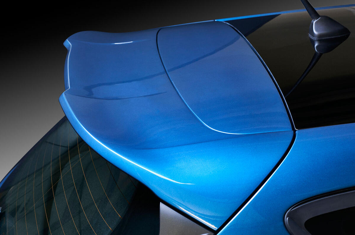 2017 Ford Fiesta ST spoiler