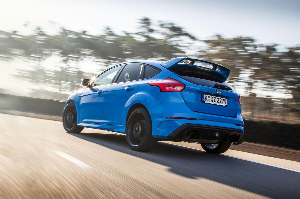 Ford Focus RS rear