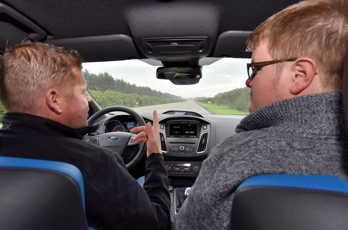 Driving the Ford Focus RS