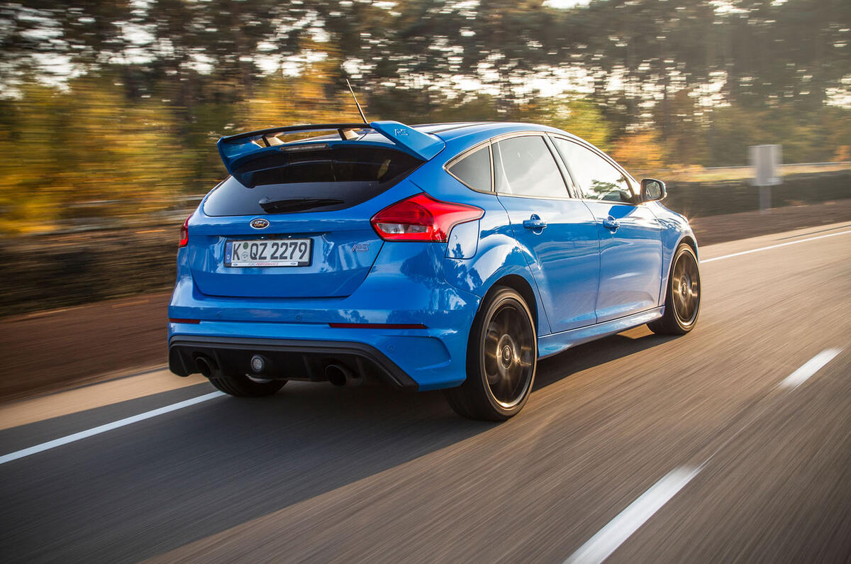 Ford Focus RS rear