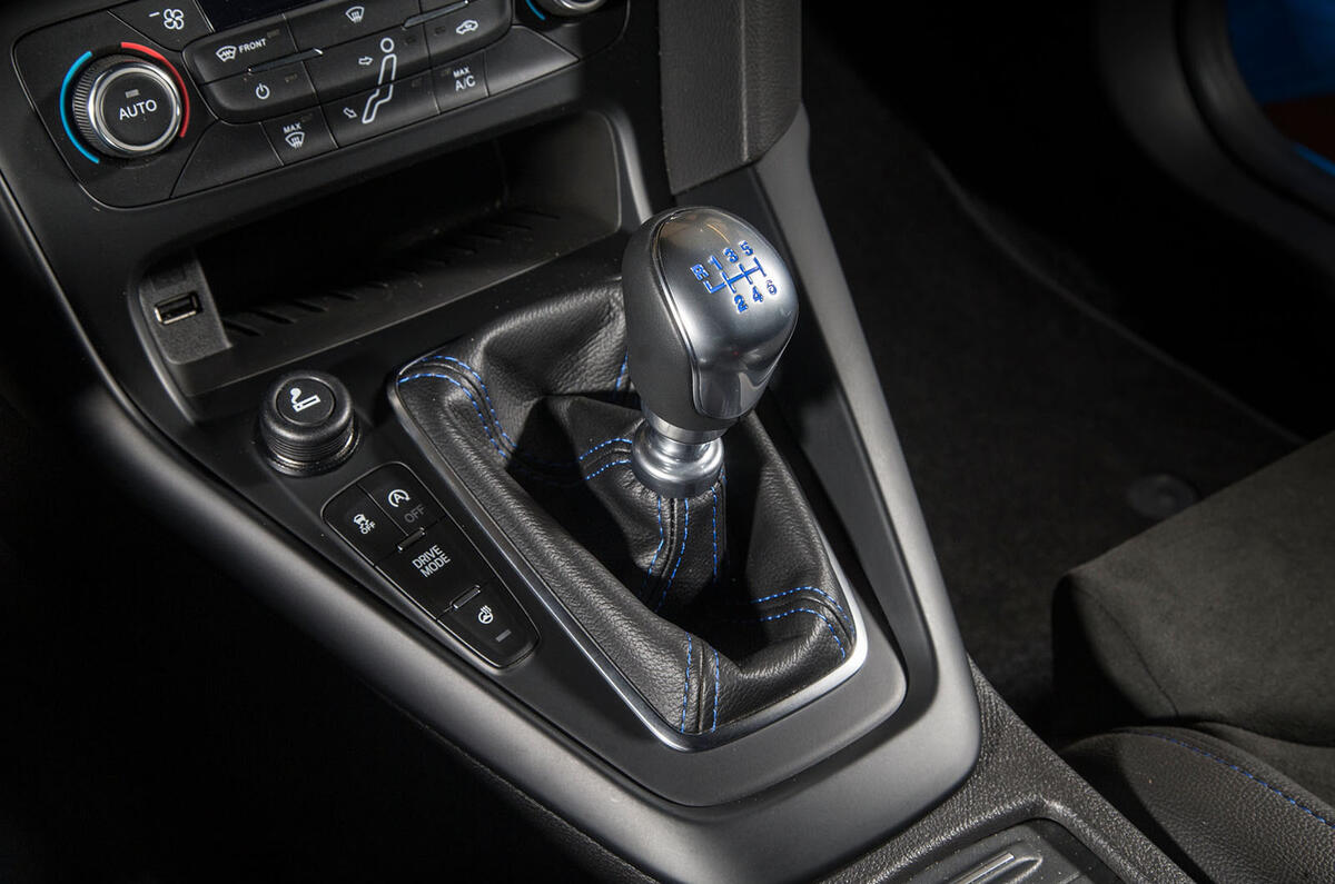 Ford Focus RS manual gearbox