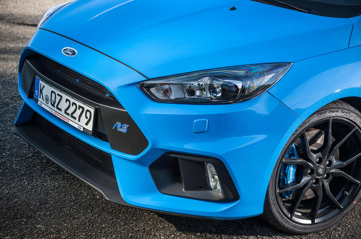 Ford Focus RS front end