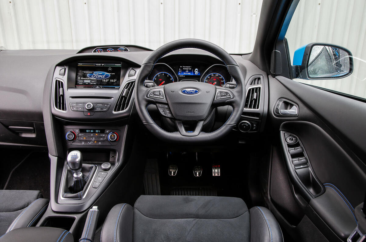 Ford Focus RS Mk3 dashboard Ford Focus RS Mk3 dashboard