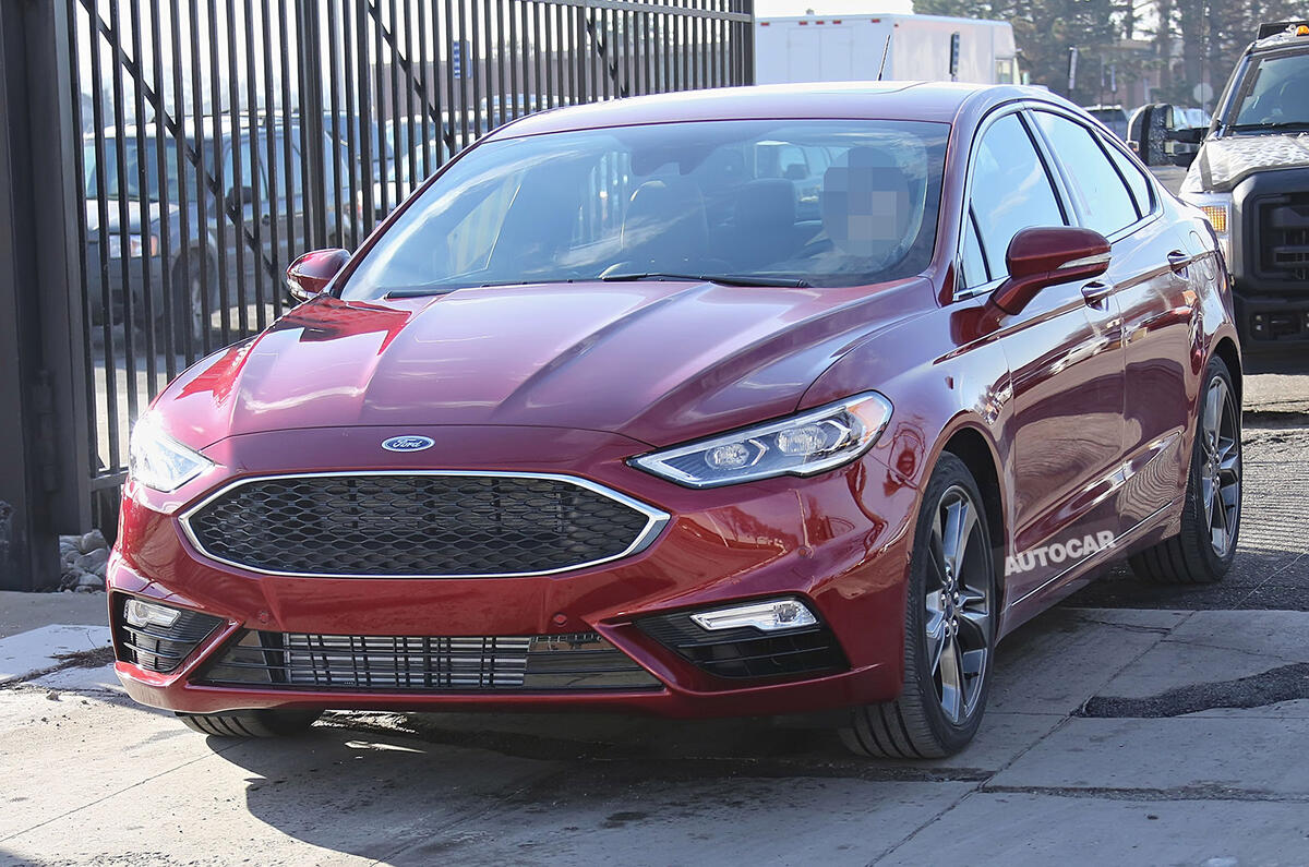 2017 Ford Fusion testing