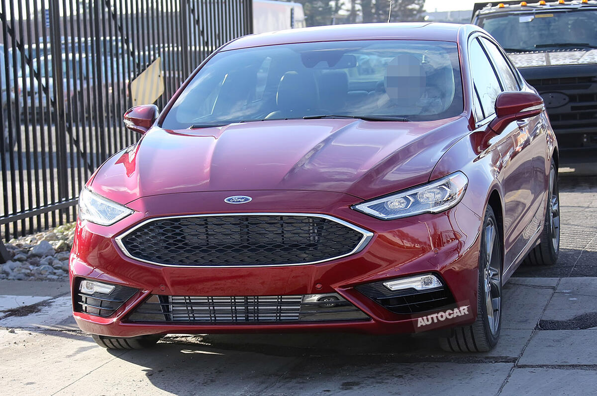 2017 Ford Fusion testing