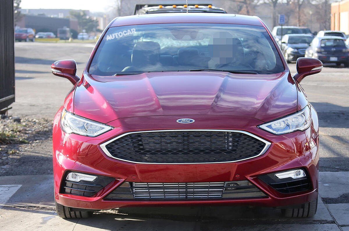 2017 Ford Fusion testing