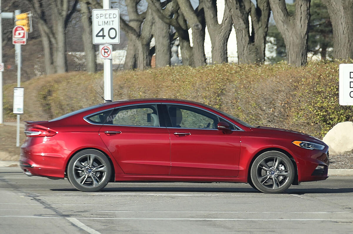 2017 Ford Fusion testing