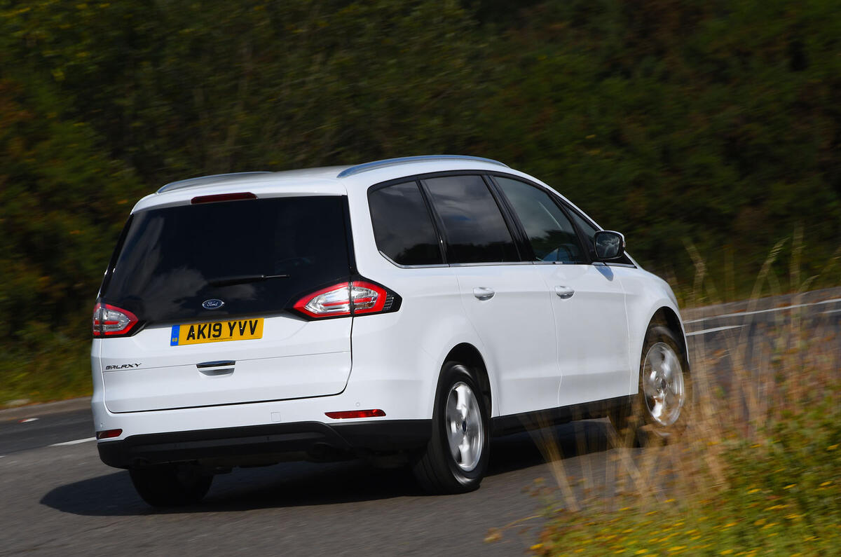 Ford Galaxy 2019 rear quarter tracking Ford Galaxy 2019 rear quarter tracking