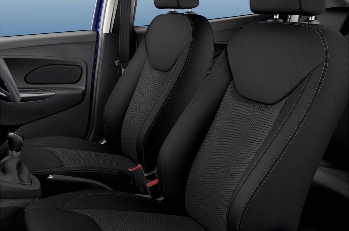 Ford Ka+ seats