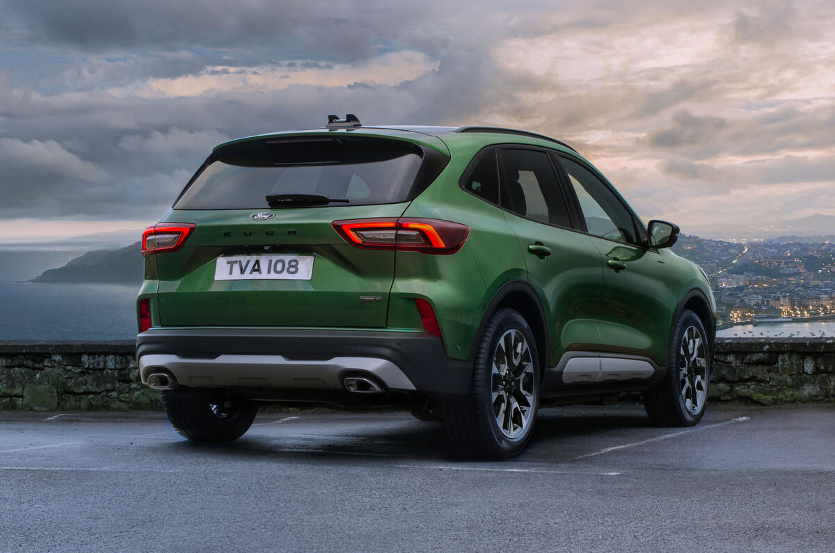 Ford Kuga Active 2024 rear quarter static