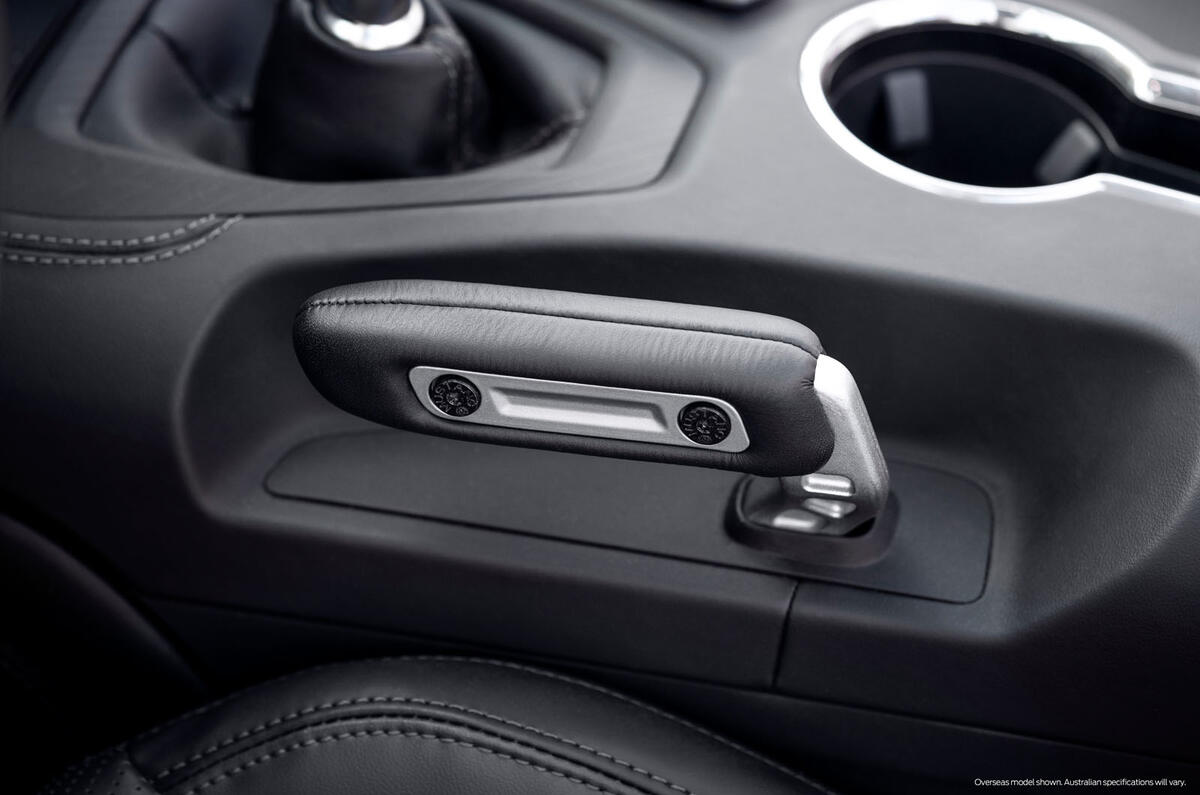 Ford Mustang 2023 interior detail 2 Ford Mustang 2023 interior detail 2
