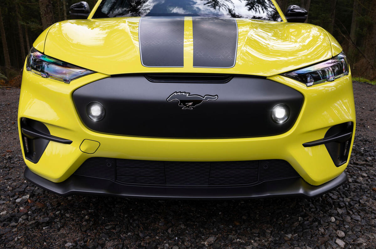 Ford Mustang Mach E Rally 2023 front foglights Ford Mustang Mach E Rally 2023 front foglights