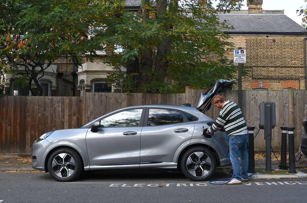 Ford Puma Gen E public charging