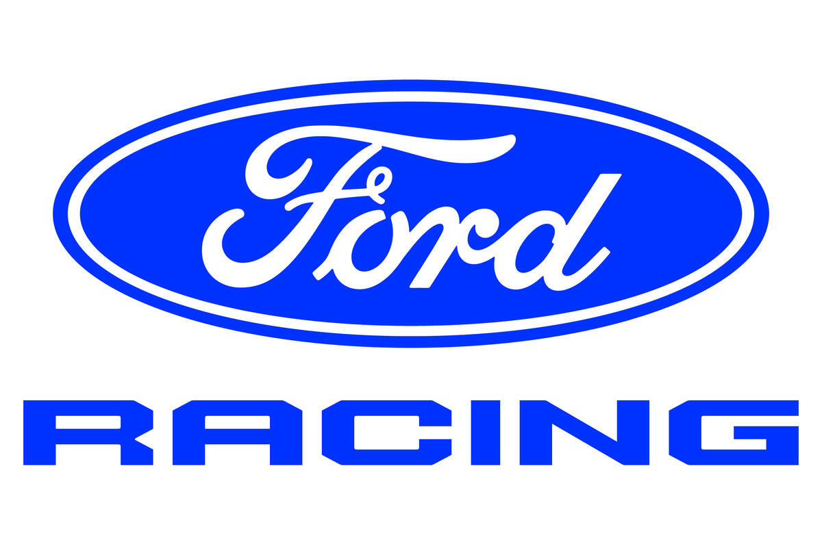 Ford Racing Racing Oval RGB Racing Blue