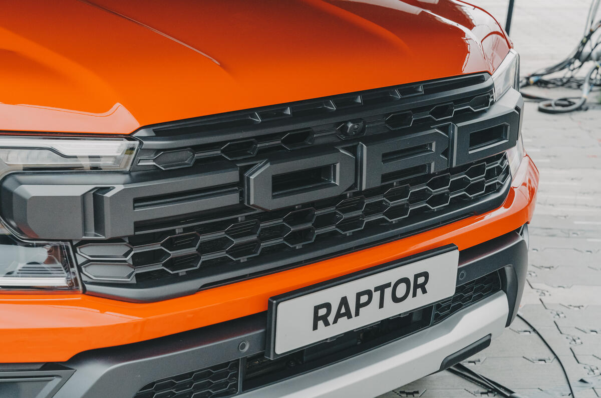 Ford Ranger Raptor detail