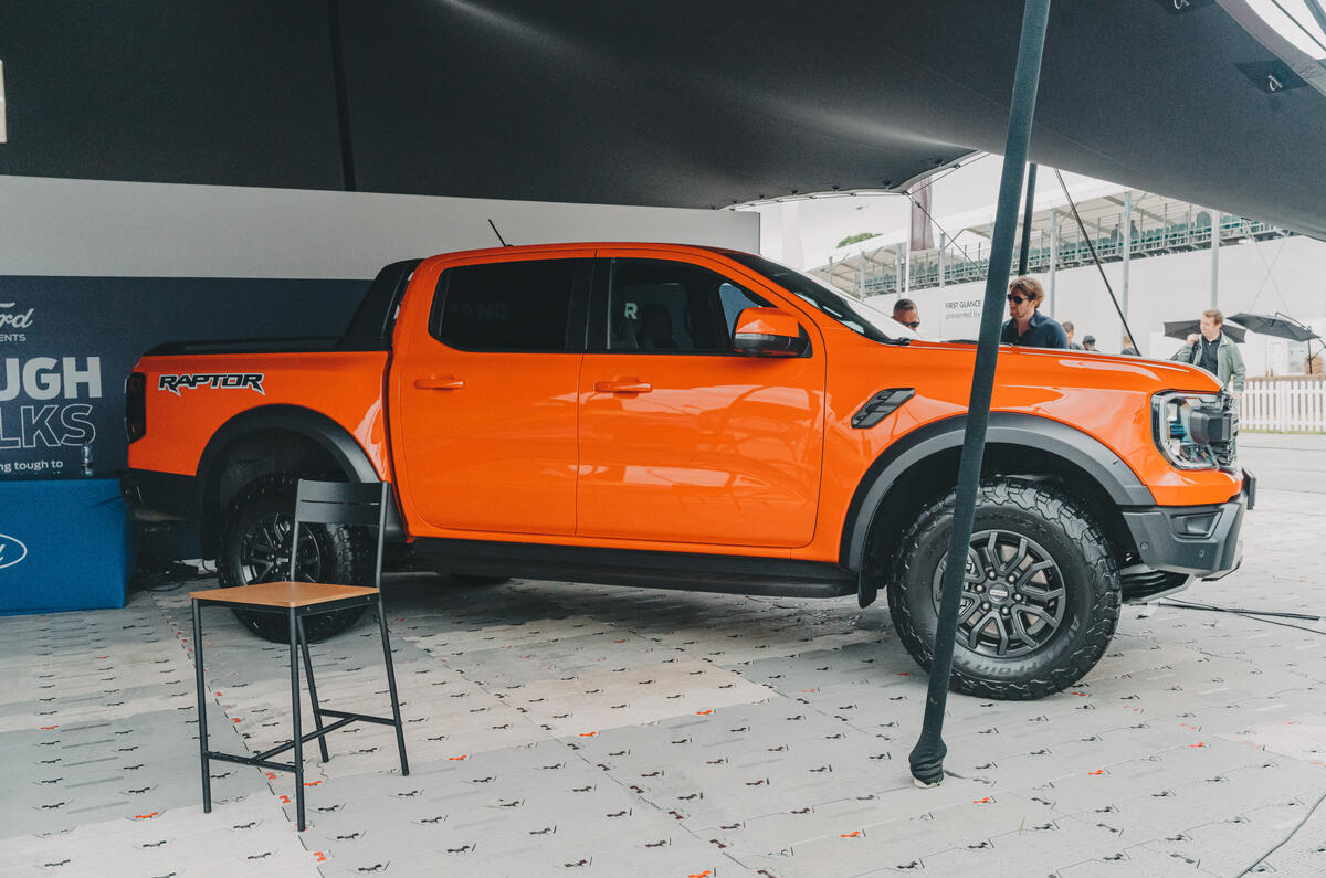 Ford Ranger Raptor front Ford Ranger Raptor front