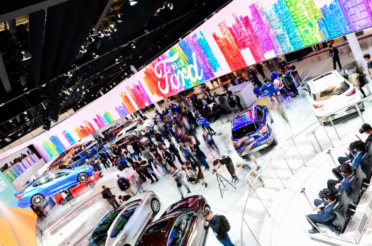 Ford stand at Beijing motor show