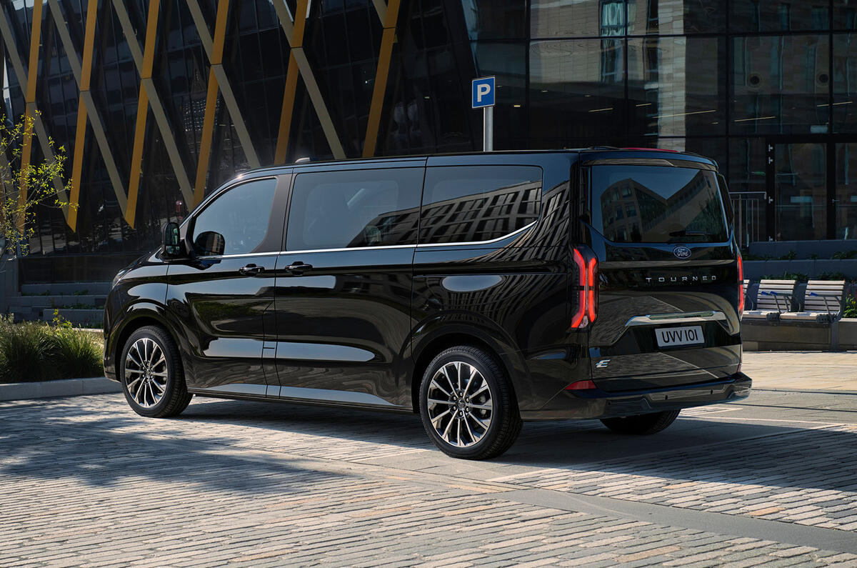 Ford Tourneo Titanium rear three quarter Ford Tourneo Titanium rear three quarter