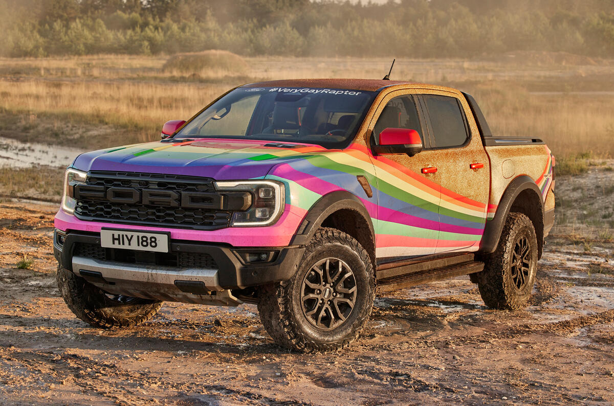 Ford Very Gay Raptor 2022 front quarter static Ford Very Gay Raptor 2022 front quarter static