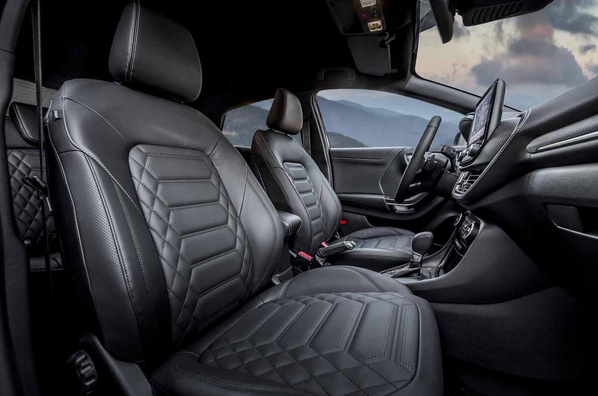 Ford Puma ST-Line X Vignale seats Ford Puma ST-Line X Vignale seats