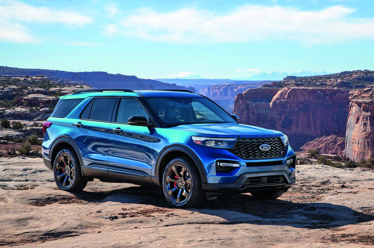 Ford Explorer static - front
