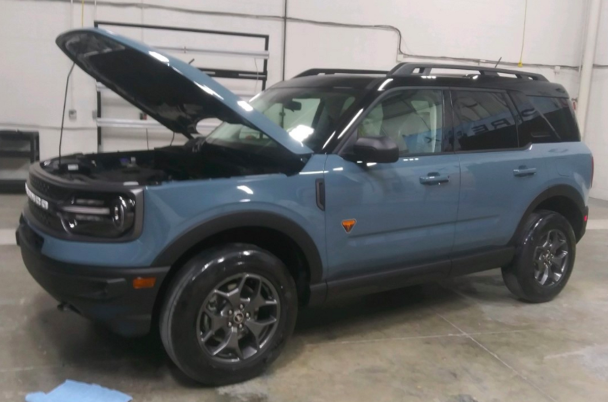 2021 Ford Bronco Sport leak front side 2021 Ford Bronco Sport leak front side