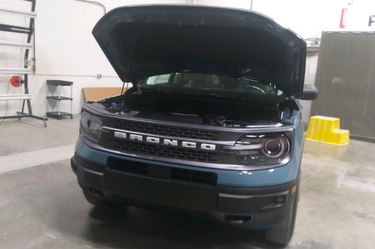 2021 Ford Bronco Sport leak front 2021 Ford Bronco Sport leak front