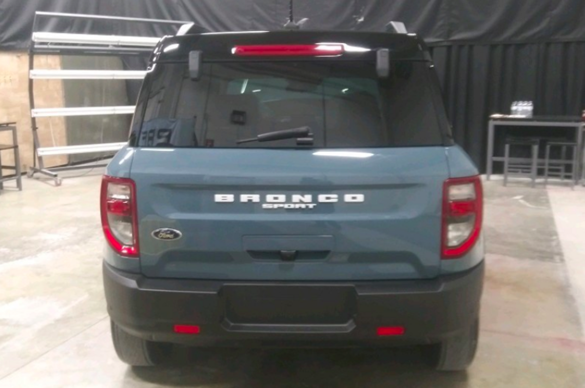 2021 Ford Bronco Sport leak rear 2021 Ford Bronco Sport leak rear